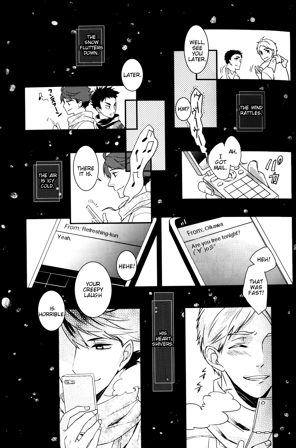 (RTS!!3) [LOVEND (ゆき哉)] Night Friend (ハイキュー!!) [英訳]