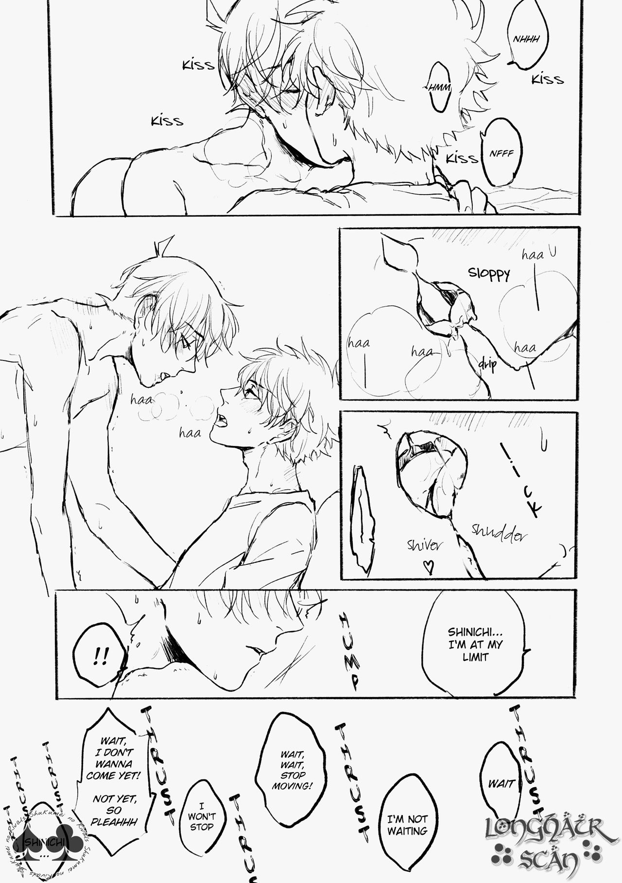 (恋は難解×心理戦!) [No.025 (ふじおかにい)] WALLOW (名探偵コナン) [英訳]