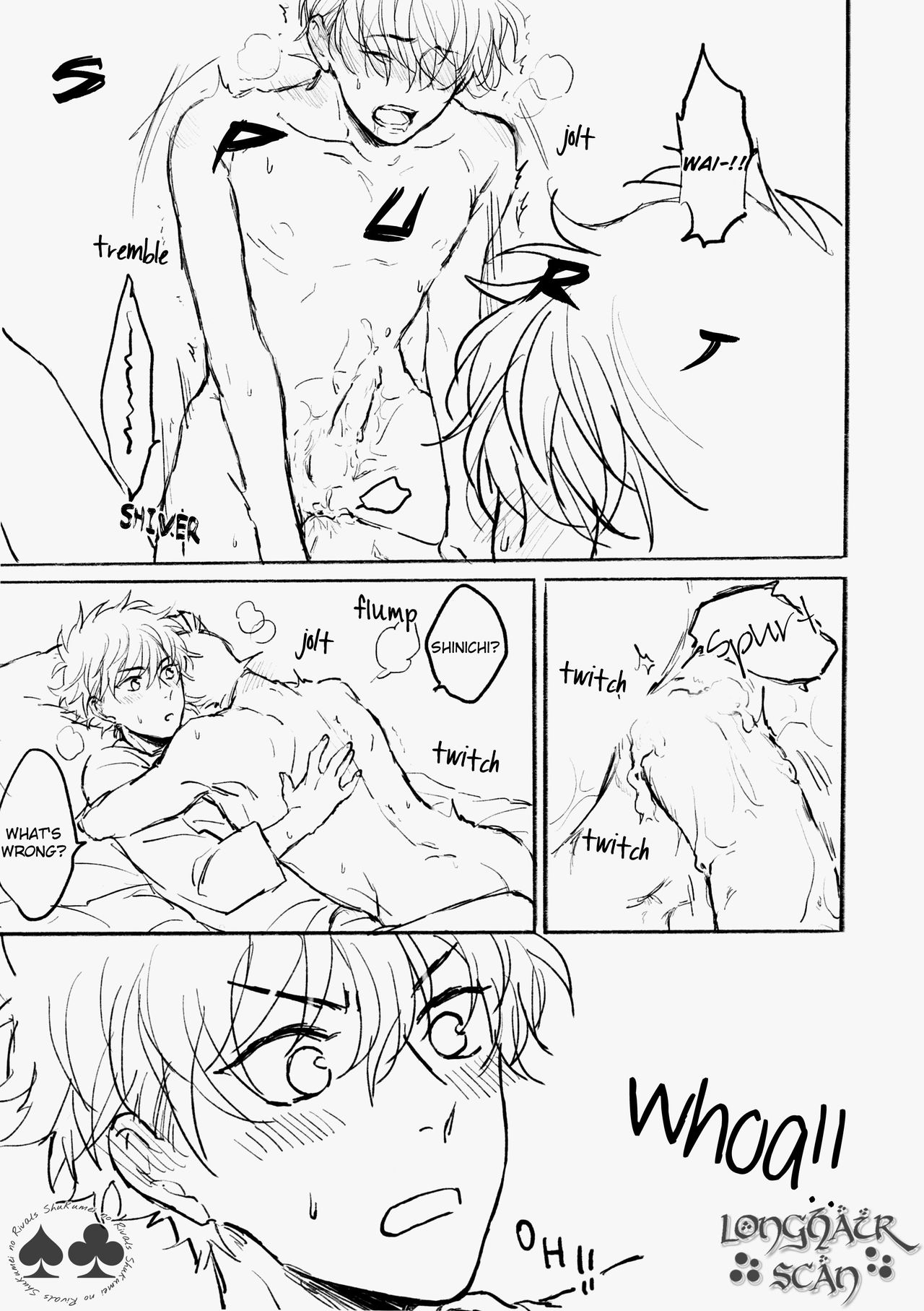 (恋は難解×心理戦!) [No.025 (ふじおかにい)] WALLOW (名探偵コナン) [英訳]