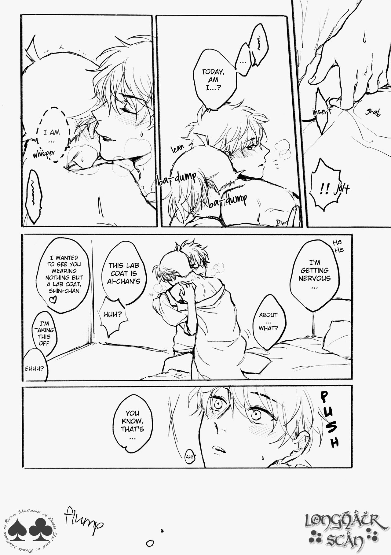 (恋は難解×心理戦!) [No.025 (ふじおかにい)] WALLOW (名探偵コナン) [英訳]