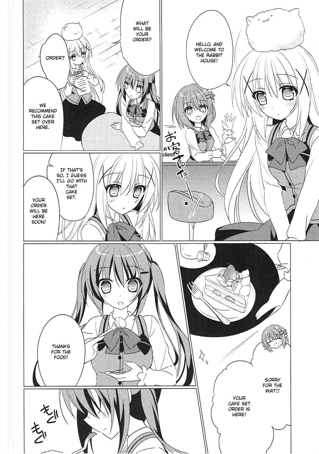 (C90) [眼帯少女中毒 (中田瑠美)] Heaven Lepus2 Side:Rize (PerfectVer) (ご注文はうさぎですか?) [英訳]