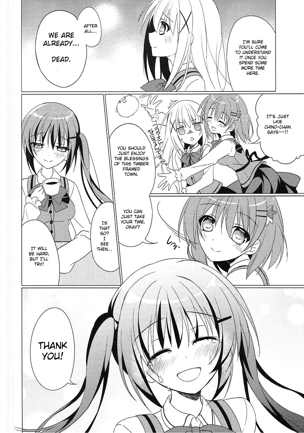 (C90) [眼帯少女中毒 (中田瑠美)] Heaven Lepus2 Side:Rize (PerfectVer) (ご注文はうさぎですか?) [英訳]