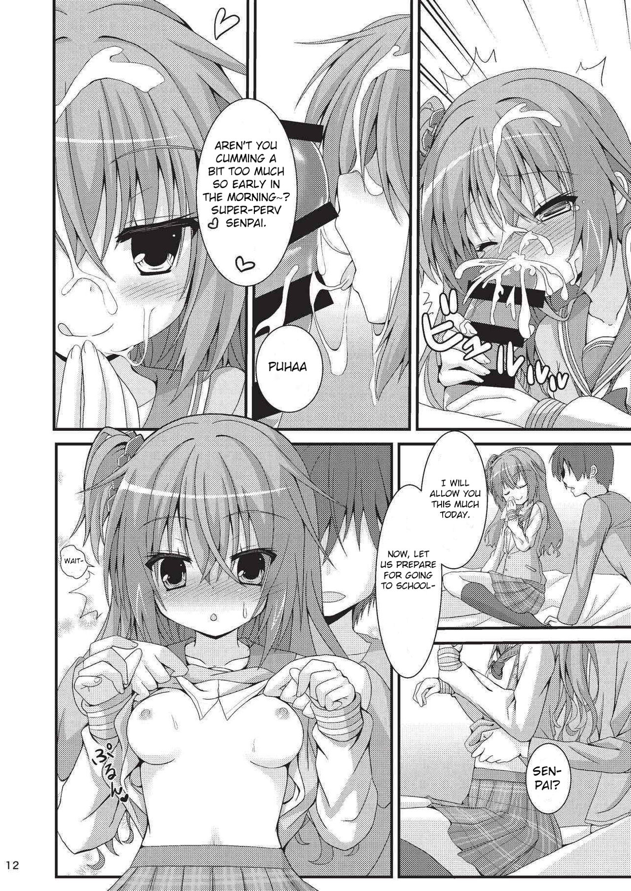 (C92) [音速エビフライ (ねこのしろ)] 朝からめぐるとマジエロ先輩する本 (サノバウィッチ) [英訳]