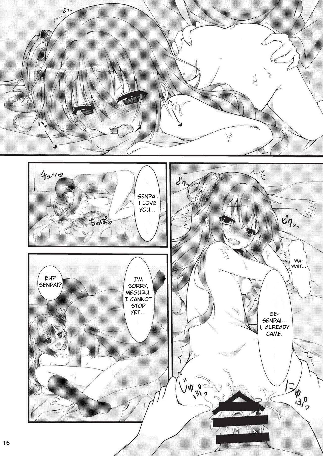 (C92) [音速エビフライ (ねこのしろ)] 朝からめぐるとマジエロ先輩する本 (サノバウィッチ) [英訳]