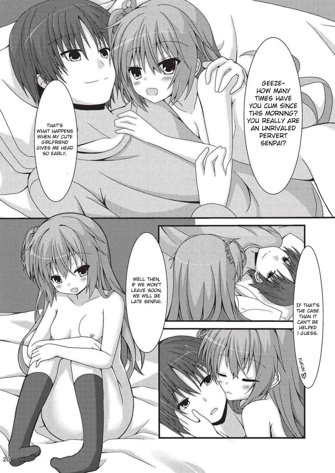 (C92) [音速エビフライ (ねこのしろ)] 朝からめぐるとマジエロ先輩する本 (サノバウィッチ) [英訳]