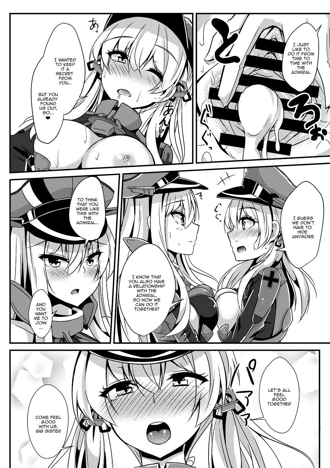 [ちうさんキングダム (ちうさん)] Daily life of admiral and two German ship 提督と二人の日常 (艦隊これくしょん -艦これ-) [英訳] [DL版]