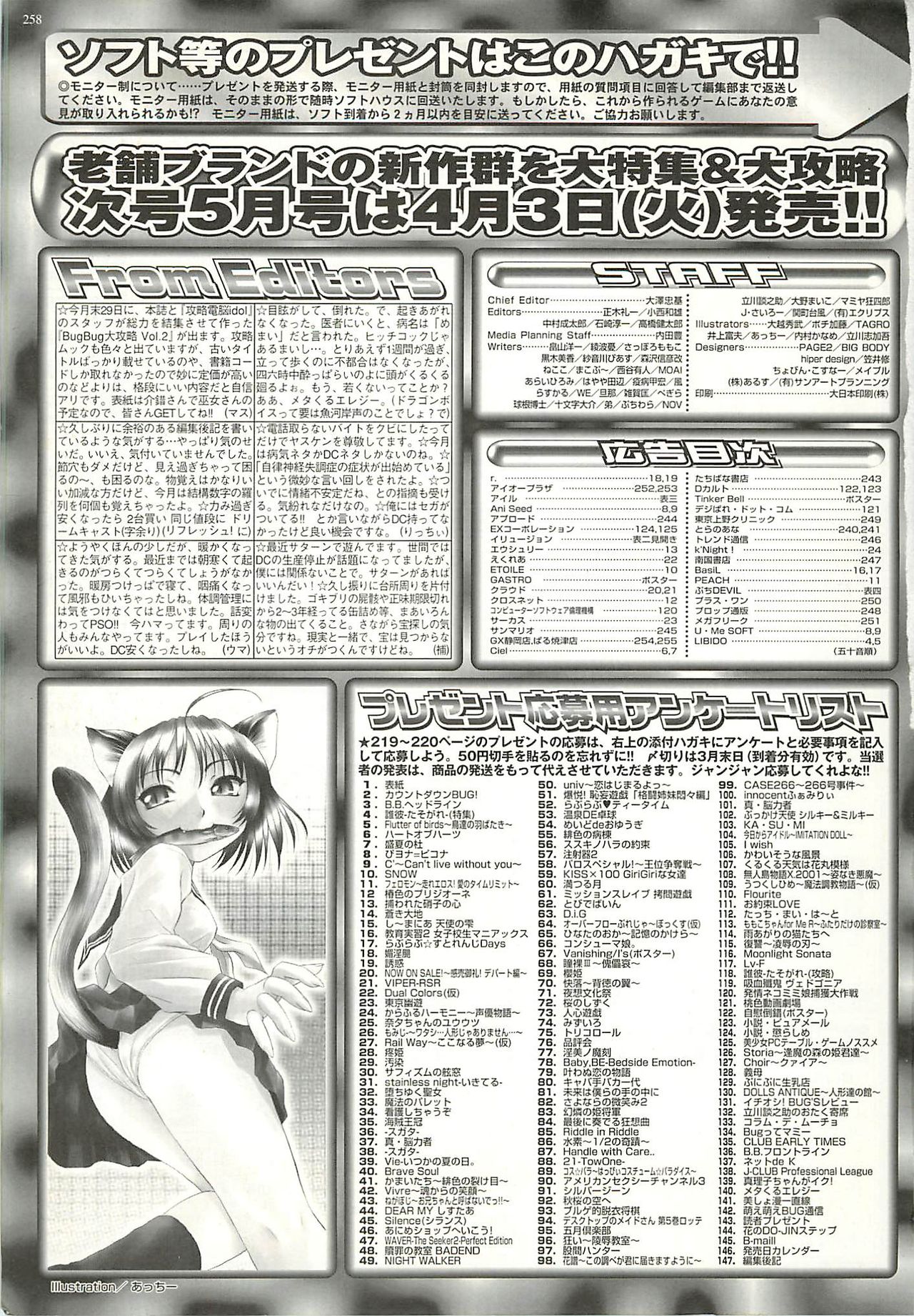 BugBug 2001年4月号