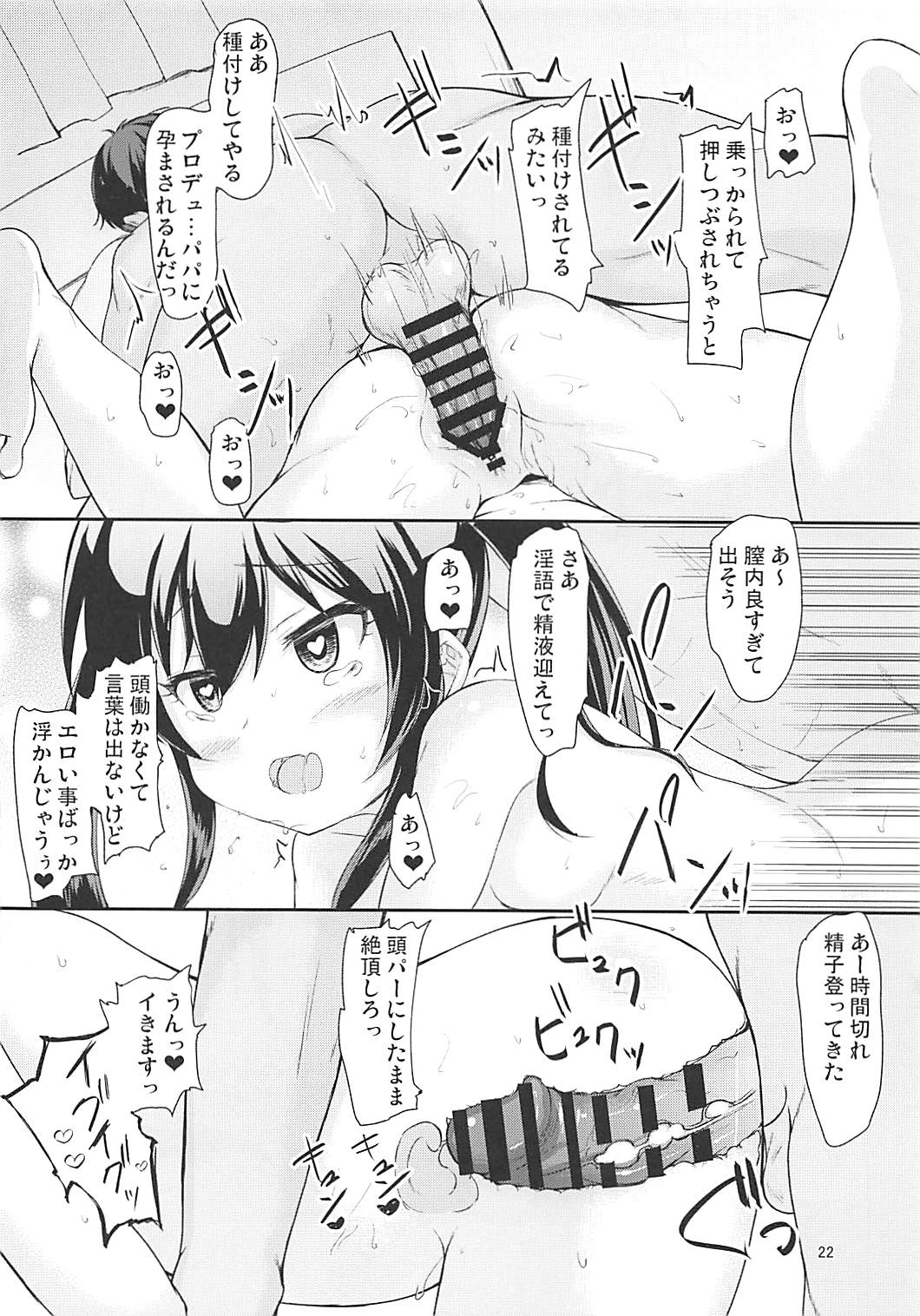 (COMIC1☆13) [うぃんどと~ん (さふぃ)] パパのフリして梨沙っくす (アイドルマスター シンデレラガールズ)