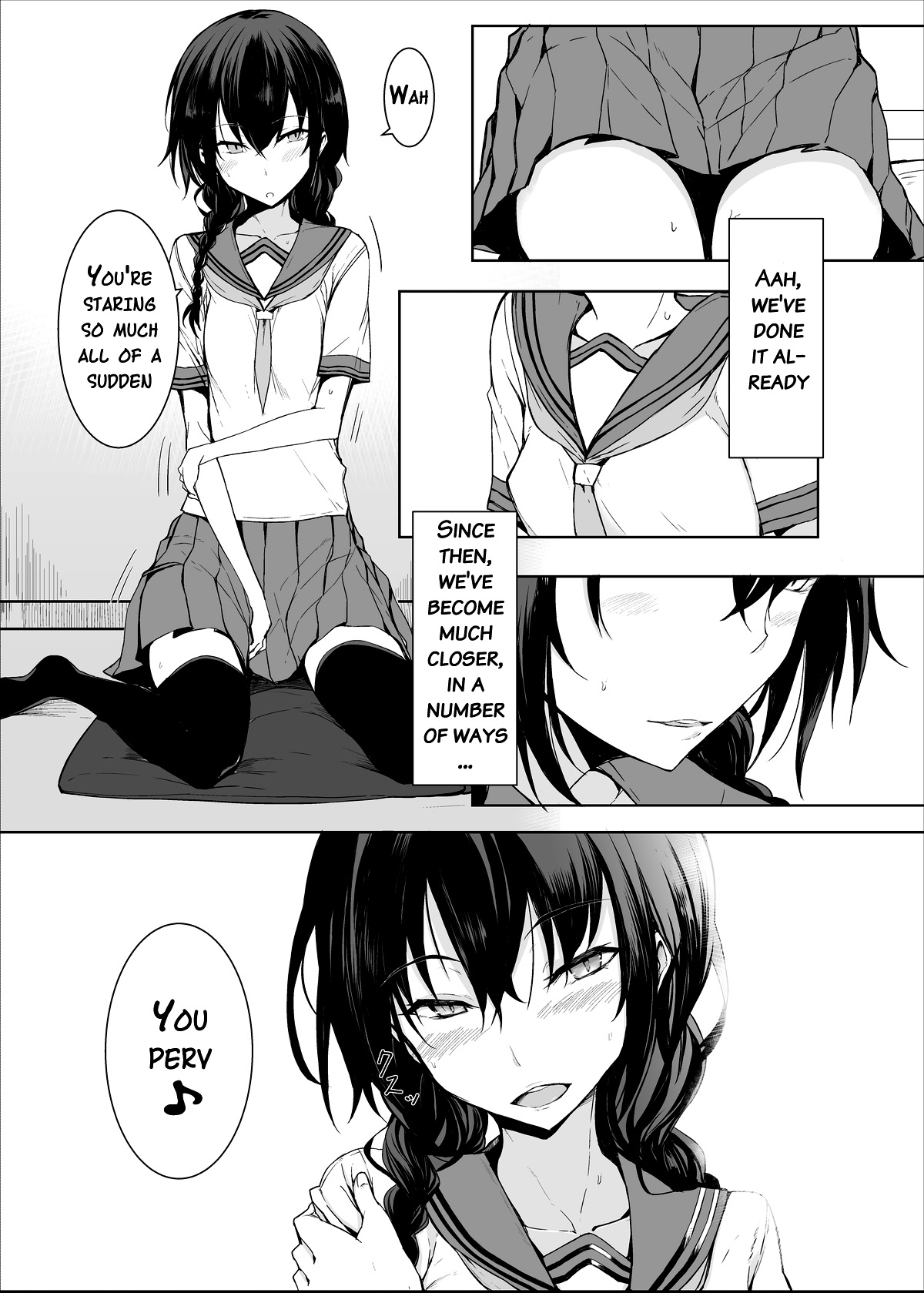 (C88) [ろぢうら。 (らげ)] 後輩ちゃんにエロいことされる本2 [英訳]
