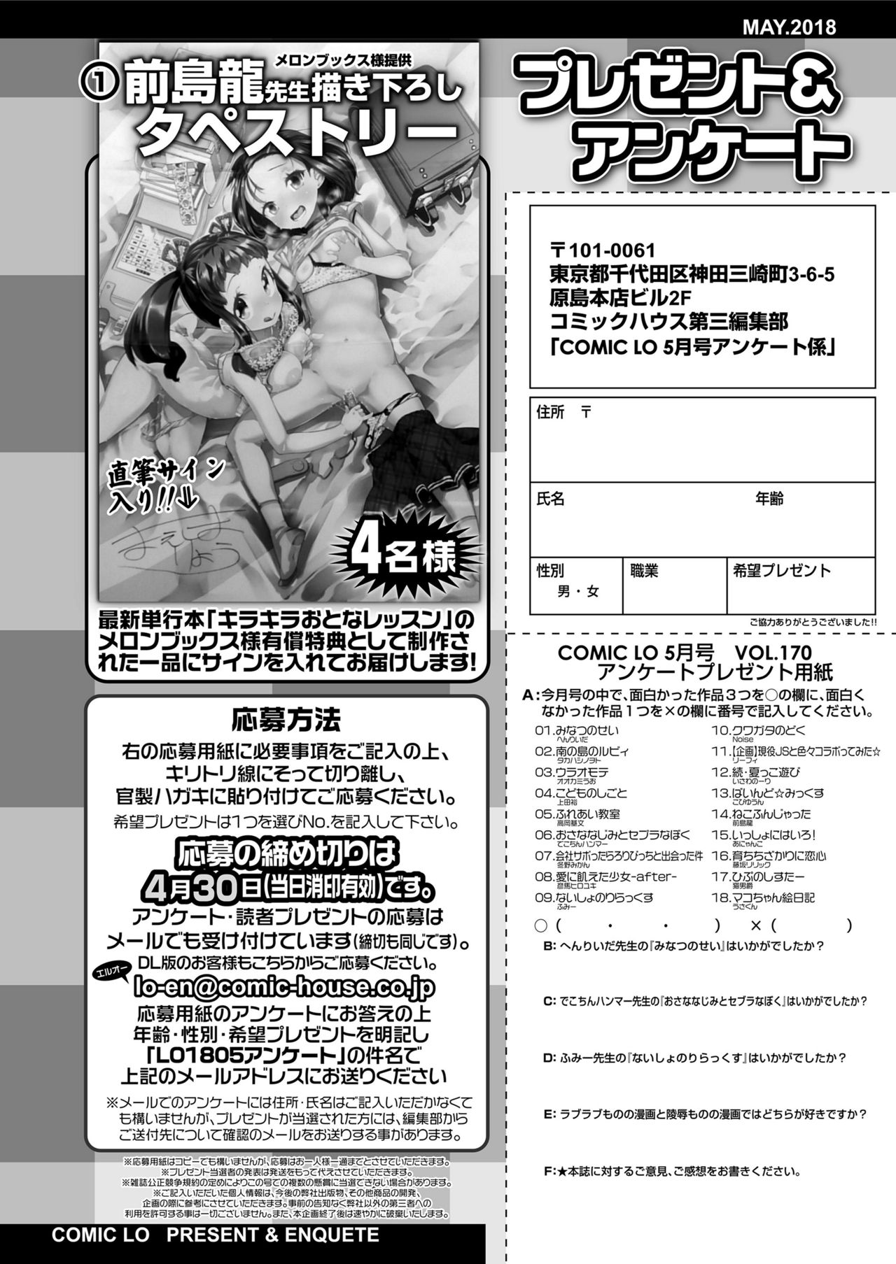 COMIC LO 2018年5月号 [DL版]