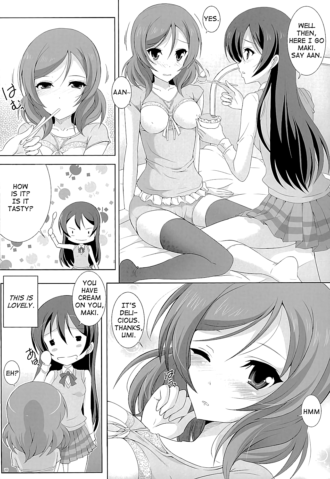 (僕らのラブライブ! 11) [リバ島 (矢島Index)] うみまきロール (ラブライブ!) [英訳]