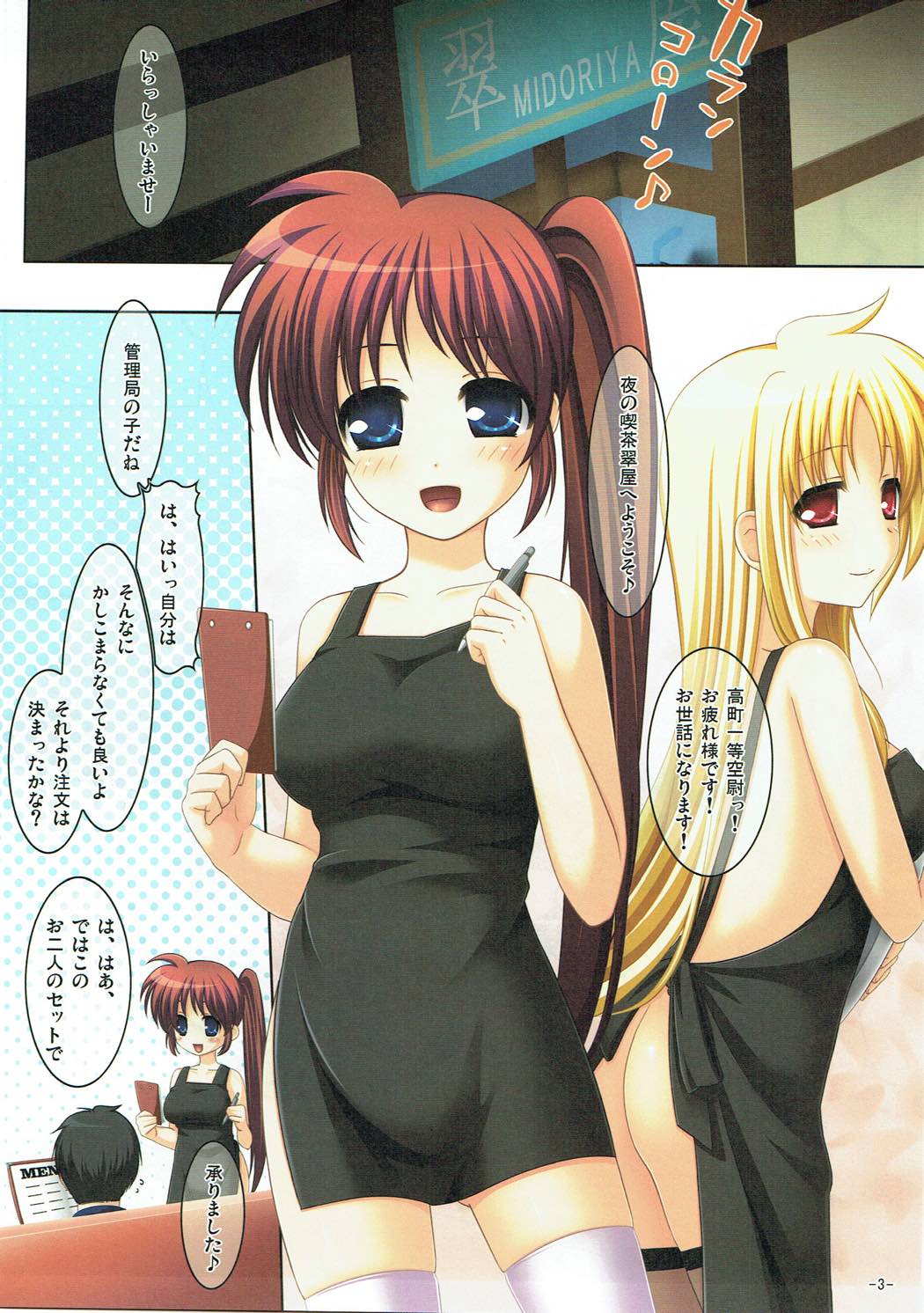 (COMIC1☆3) [ノラネコノタマ (日辻ハコ)] みどりや深夜営業中2 (魔法少女リリカルなのは)