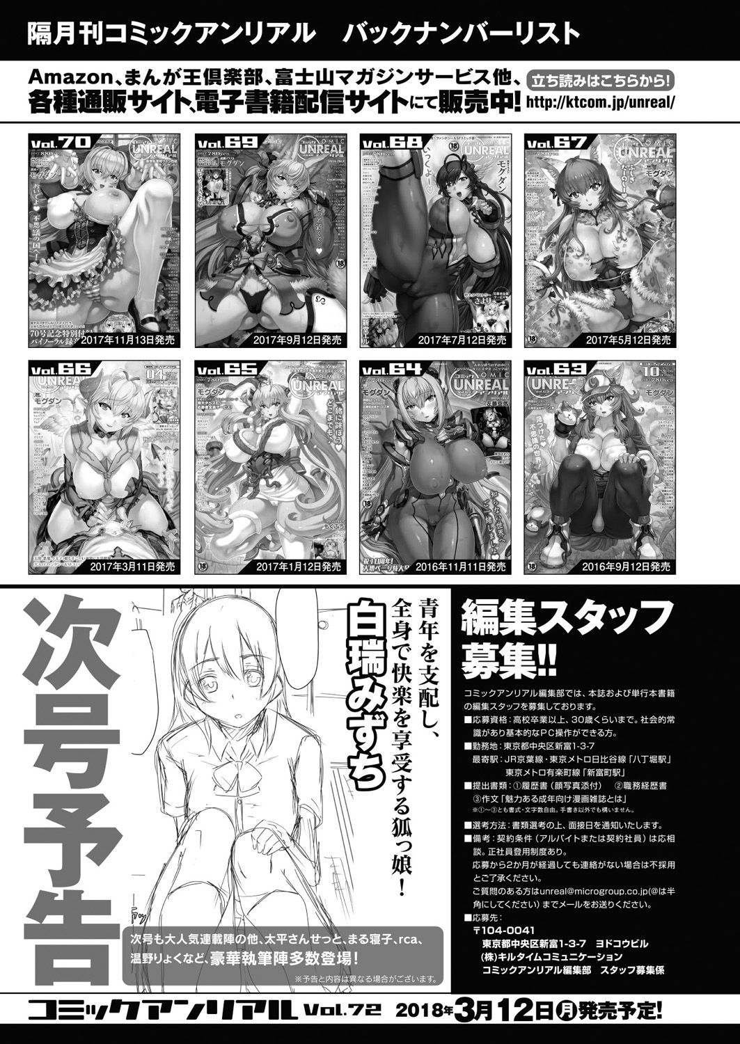 コミックアンリアル 2018年2月号 Vol.71 [DL版]