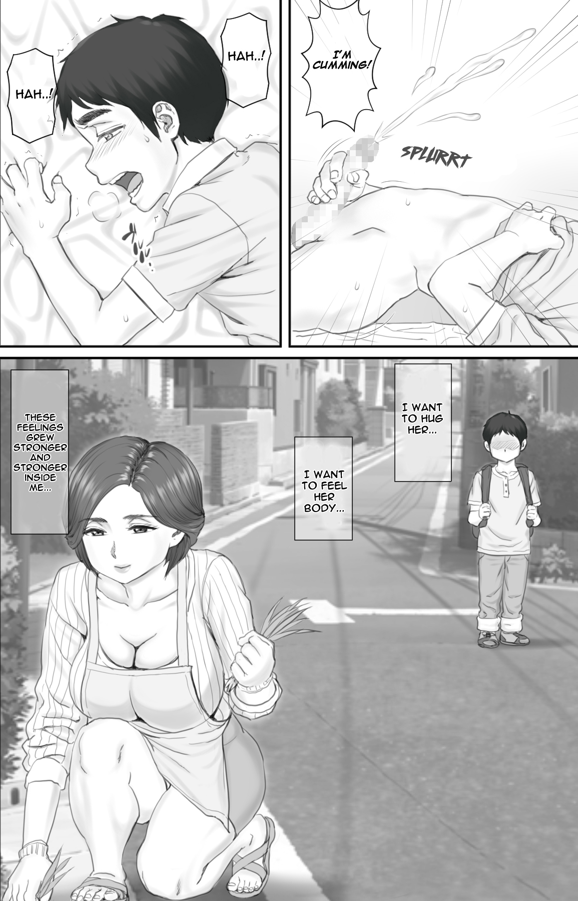 [ポンコツ魂] ボクの彼女は40歳の人妻でママの友達 [英訳]
