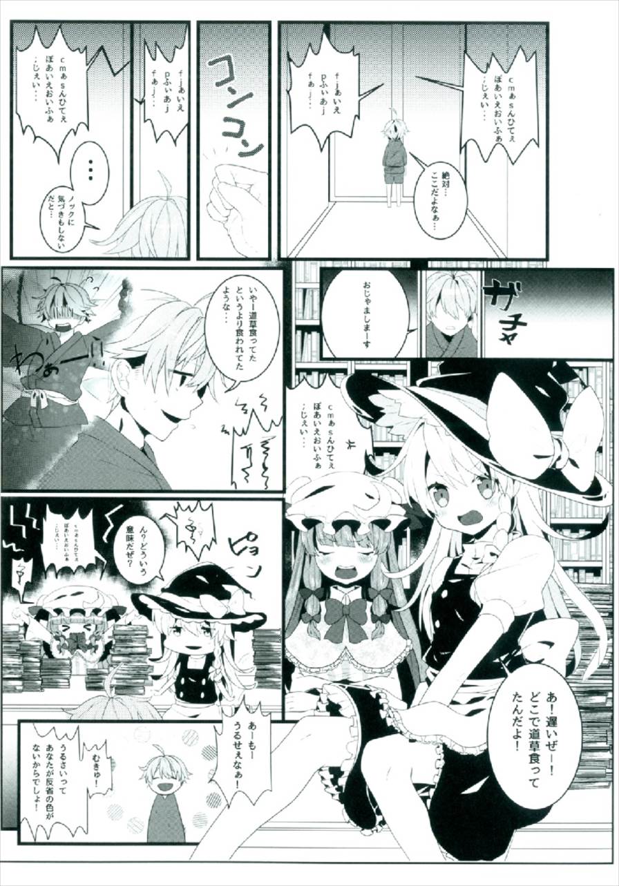 (秋季例大祭4) [だい③のしっぽ (ATM)] えっちな幻想郷～パチュリーとえっちな魔法編～ (東方Project)