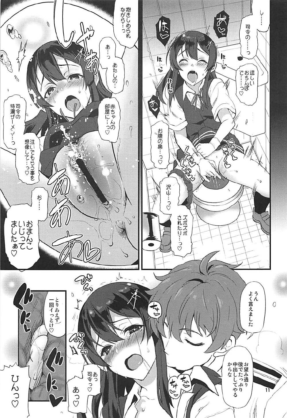 (COMIC1☆12) [INFINITY DRIVE (京極しん)] 司令!ご報告です!! (艦隊これくしょん -艦これ-)