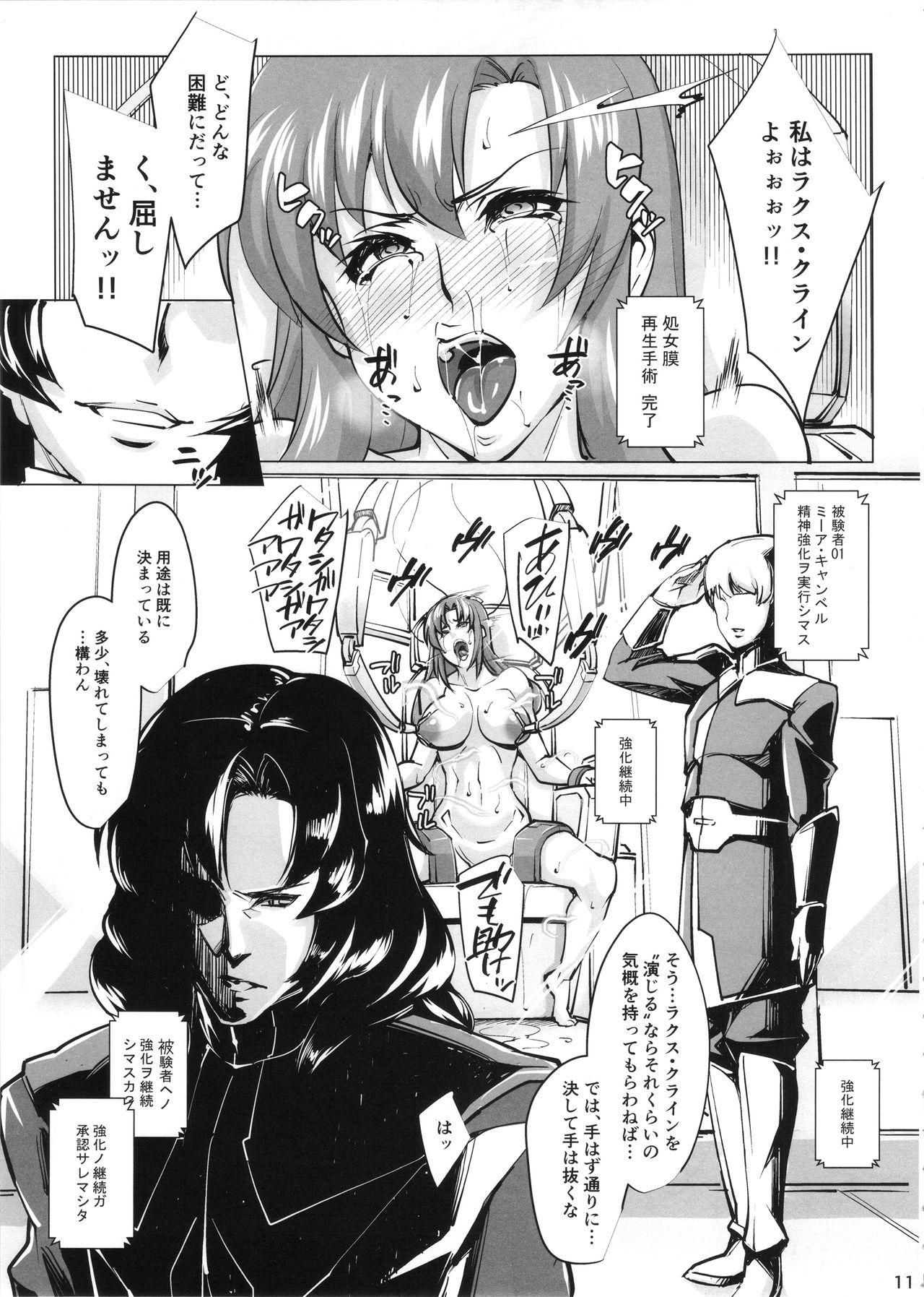 (COMIC1☆11) [ピーナッツランド (オタクミン)] ラクス･クライン(偽)改造計画 (機動戦士ガンダムSEED DESTINY)