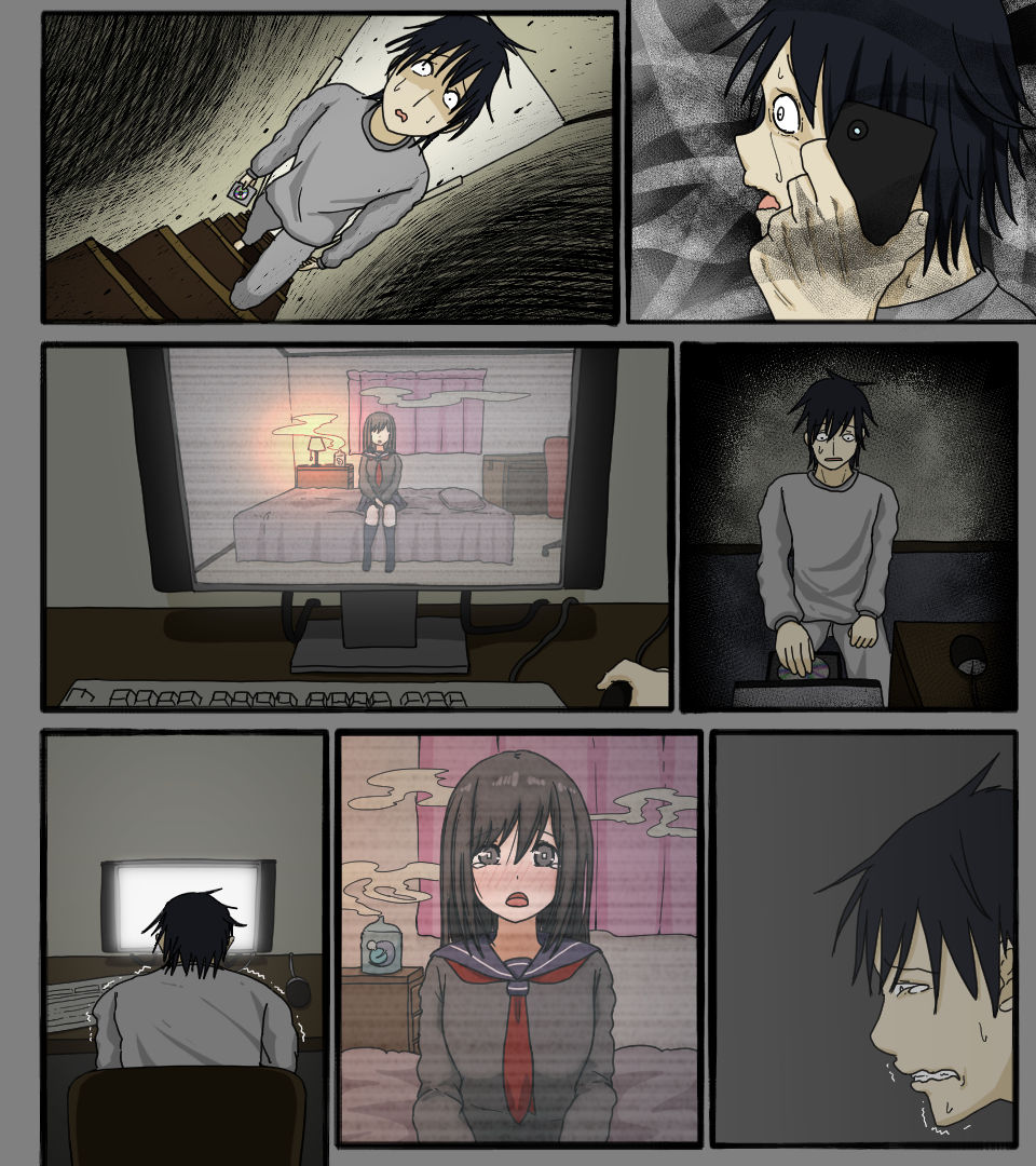 [Iris art] ディスクの中の君の顔