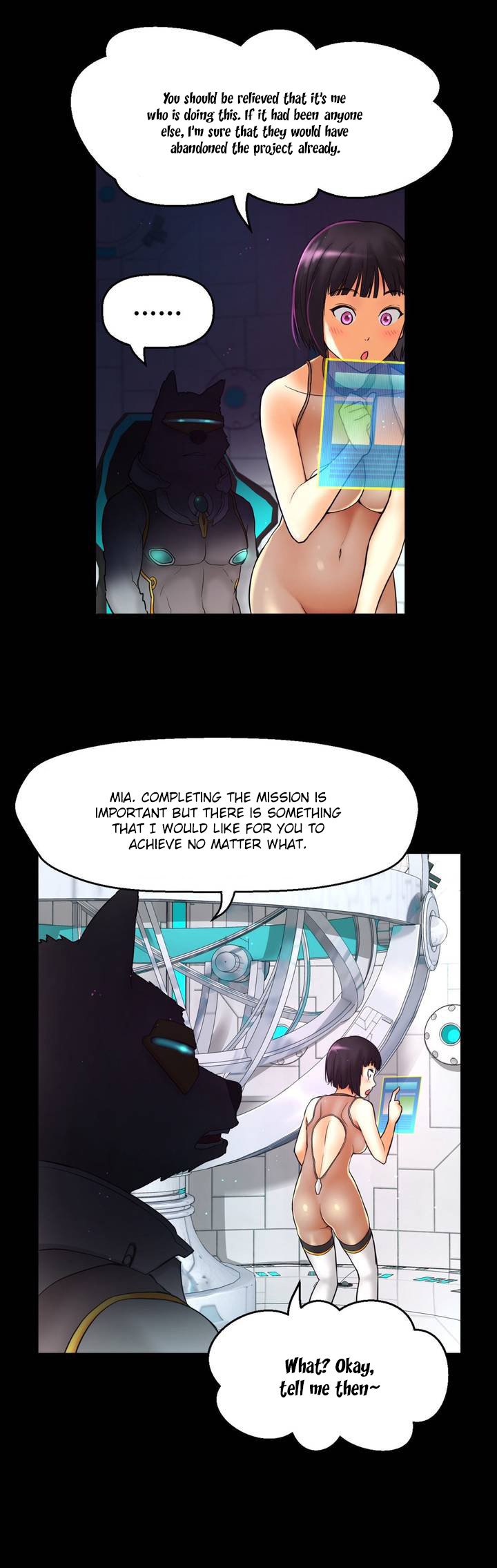 【ホラアナグマ】ミアの道具Ch.0-2（英語）（進行中）
