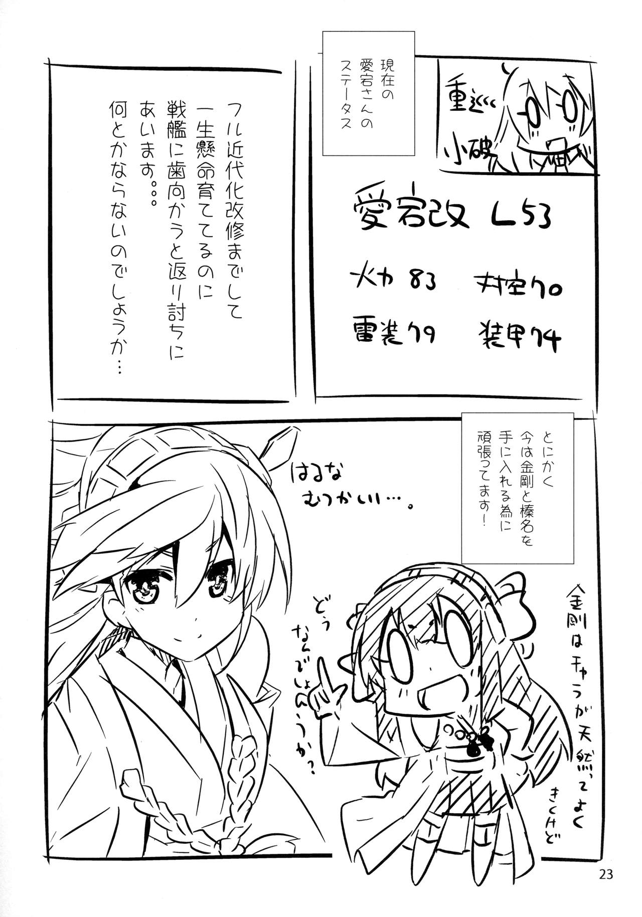 (C85) [odin (黒川IZUMI)] 愛宕と夜のぱんぱかぱん (艦隊これくしょん -艦これ-)