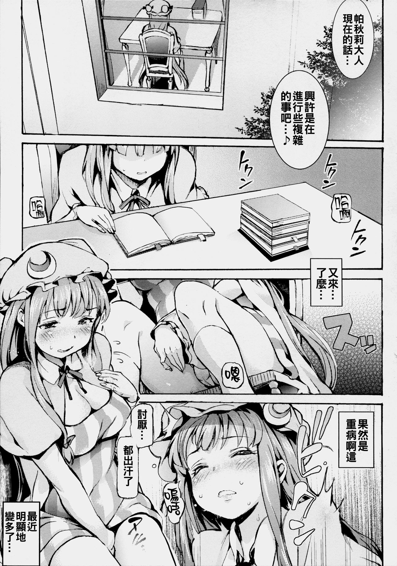 (例大祭12) [Satellites (サテツ)] パチュオナ (東方Project) [中国翻訳]