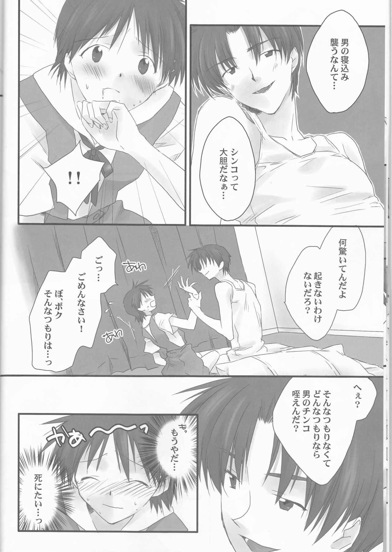 (C79) [ぷち★びれっじ (にしむ、はらしょ)] 俺の同居人がこんなに可愛いわけがない～サードチルドレン編～ (新世紀エヴァンゲリオン)