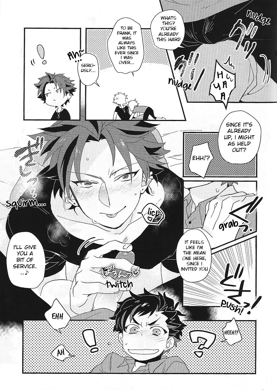 (brilliant days 4) [mine/mine (未柚)] 大将のえっち！(あんさんぶるスターズ) [英訳]