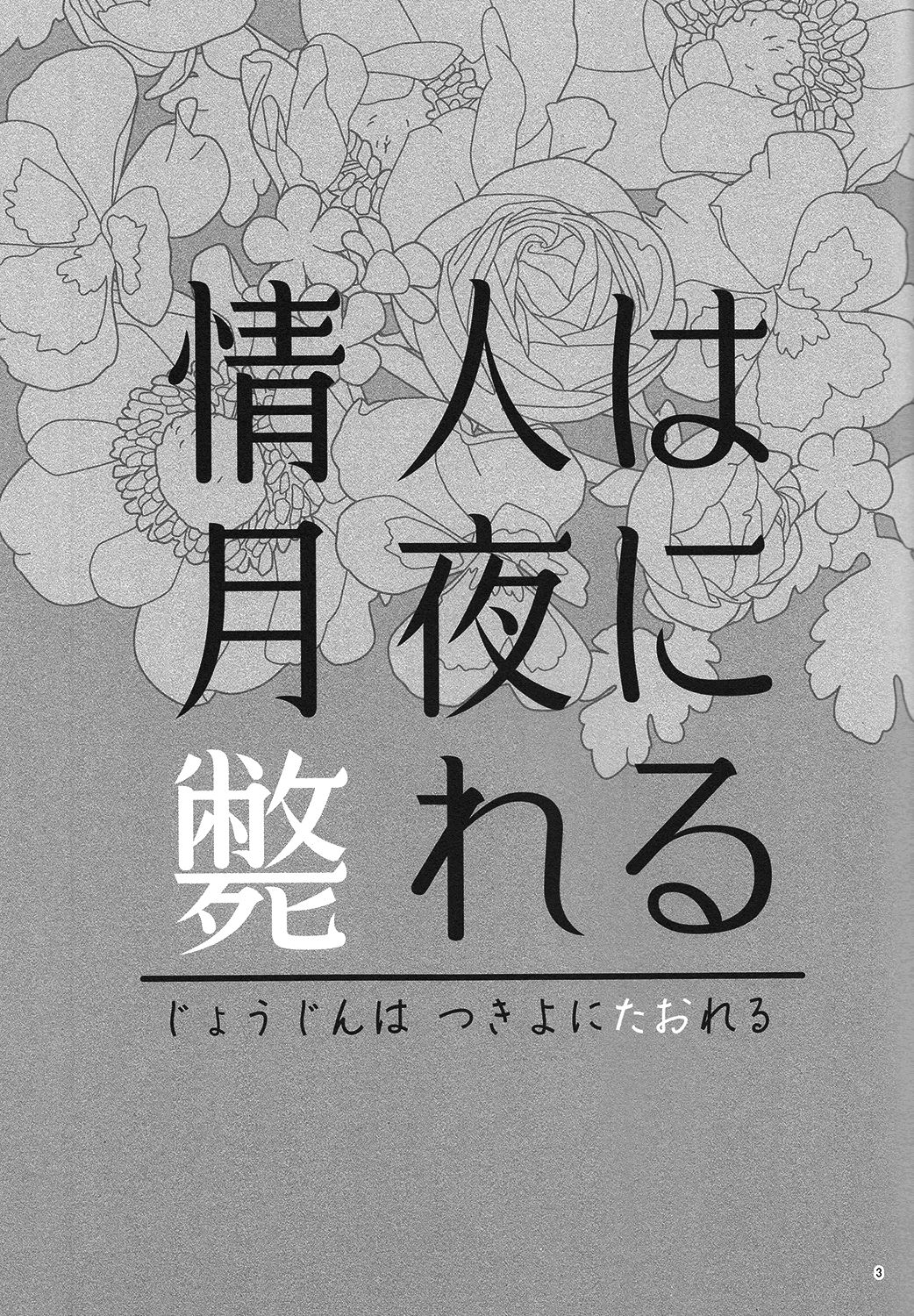 (百刀繚乱 ～君の心を白刃取り～弐) [END (END)] 情人は月夜に斃れる (刀剣乱舞) [英訳]