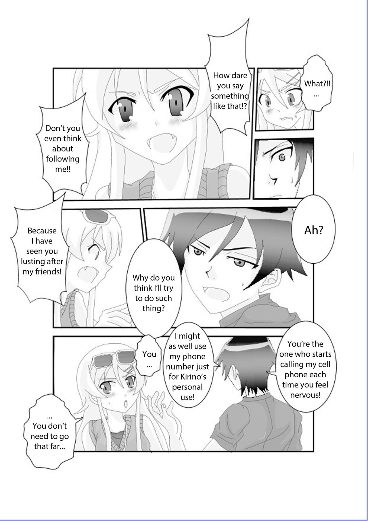 [Alice.Blood] 俺☆妹が催眠?!されるわけがない! (俺の妹がこんなに可愛いわけがない) [英訳]