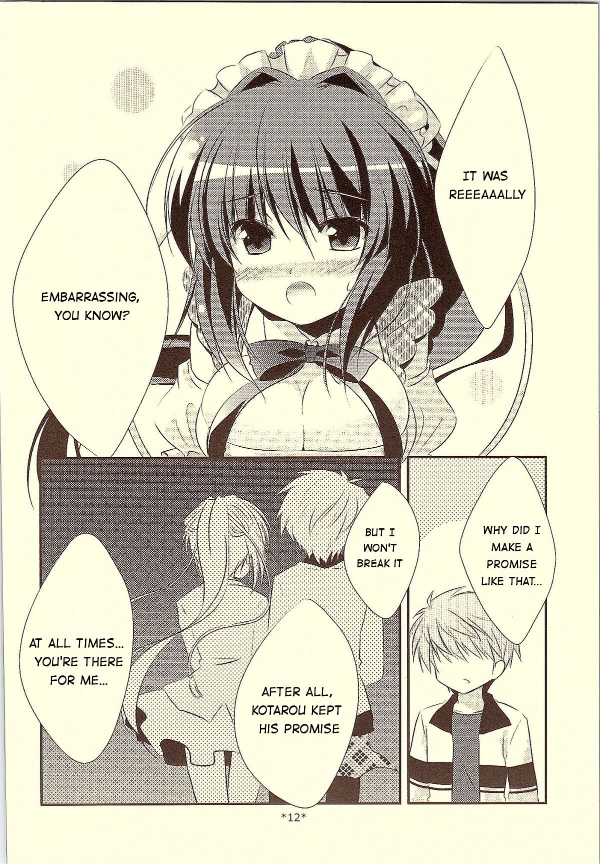 (C81) [わたくび (笹井さじ)] 18回目のバースデーと19個目の約束 (Rewrite) [英訳]