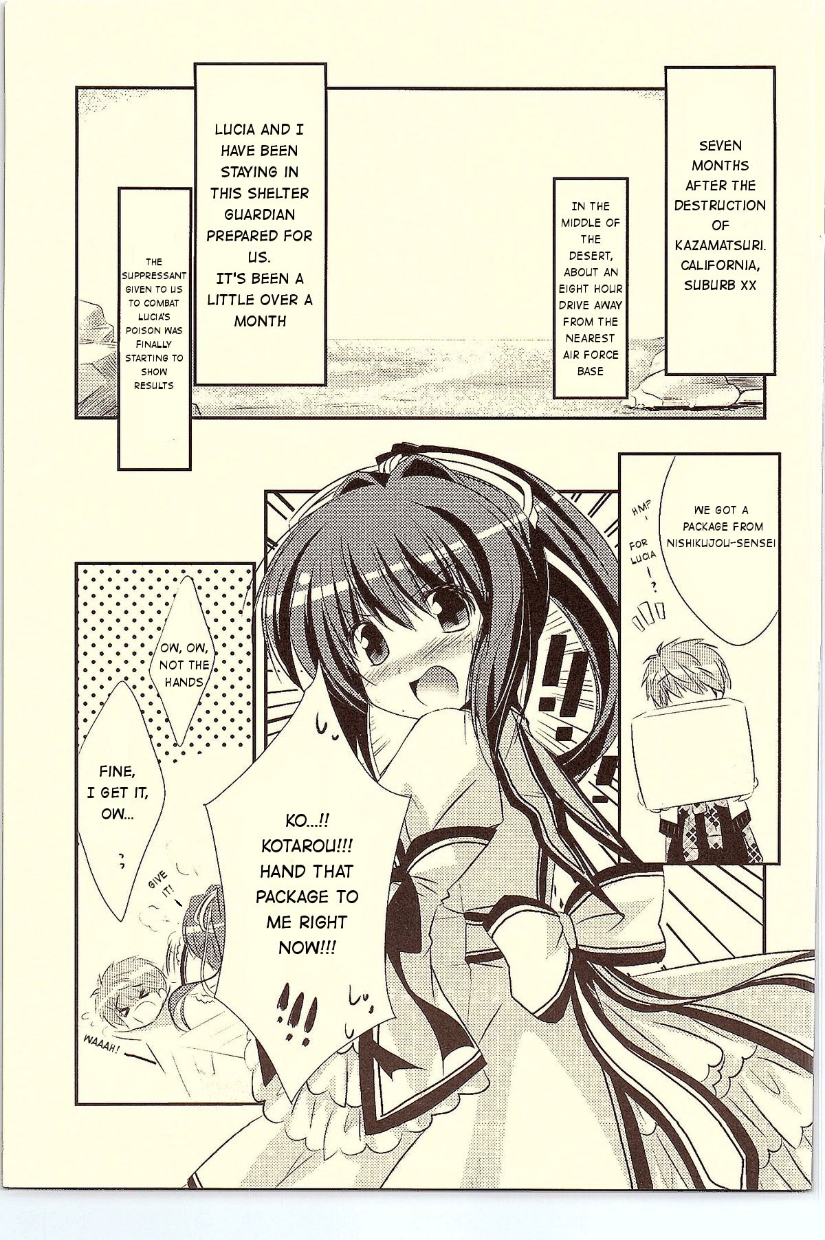 (C81) [わたくび (笹井さじ)] 18回目のバースデーと19個目の約束 (Rewrite) [英訳]