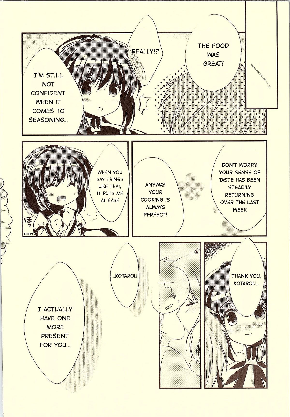 (C81) [わたくび (笹井さじ)] 18回目のバースデーと19個目の約束 (Rewrite) [英訳]