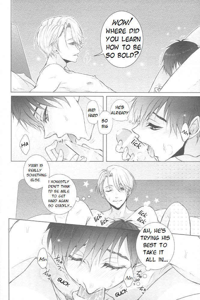 (銀盤のglory0.5) [RODRINK (谷りんこ)] 勝生勇利は満足できない! (ユーリ!!! on ICE) [英訳]