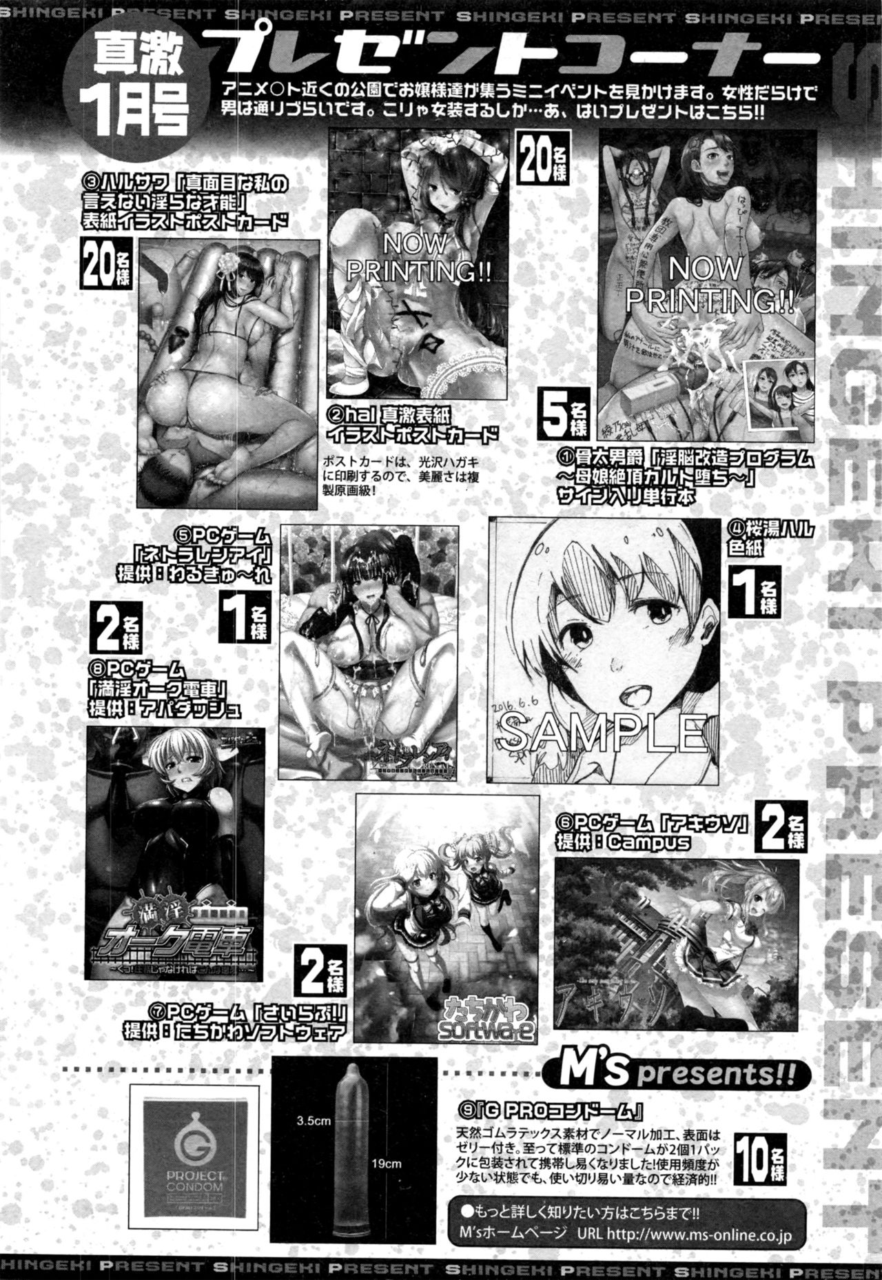 COMIC 真激 2017年1月号