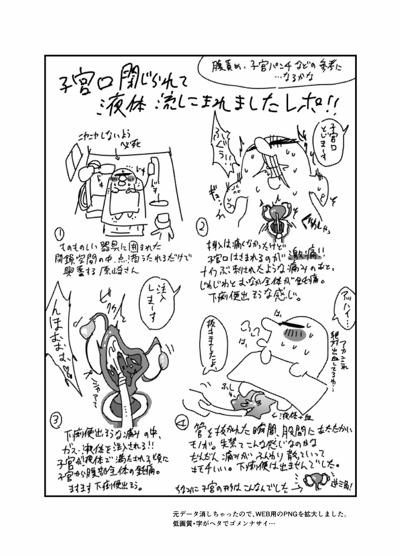 [02 (原崎)] 菫子ちゃんの膣内にゴキブリを挿れる本 (東方Project) [DL版]