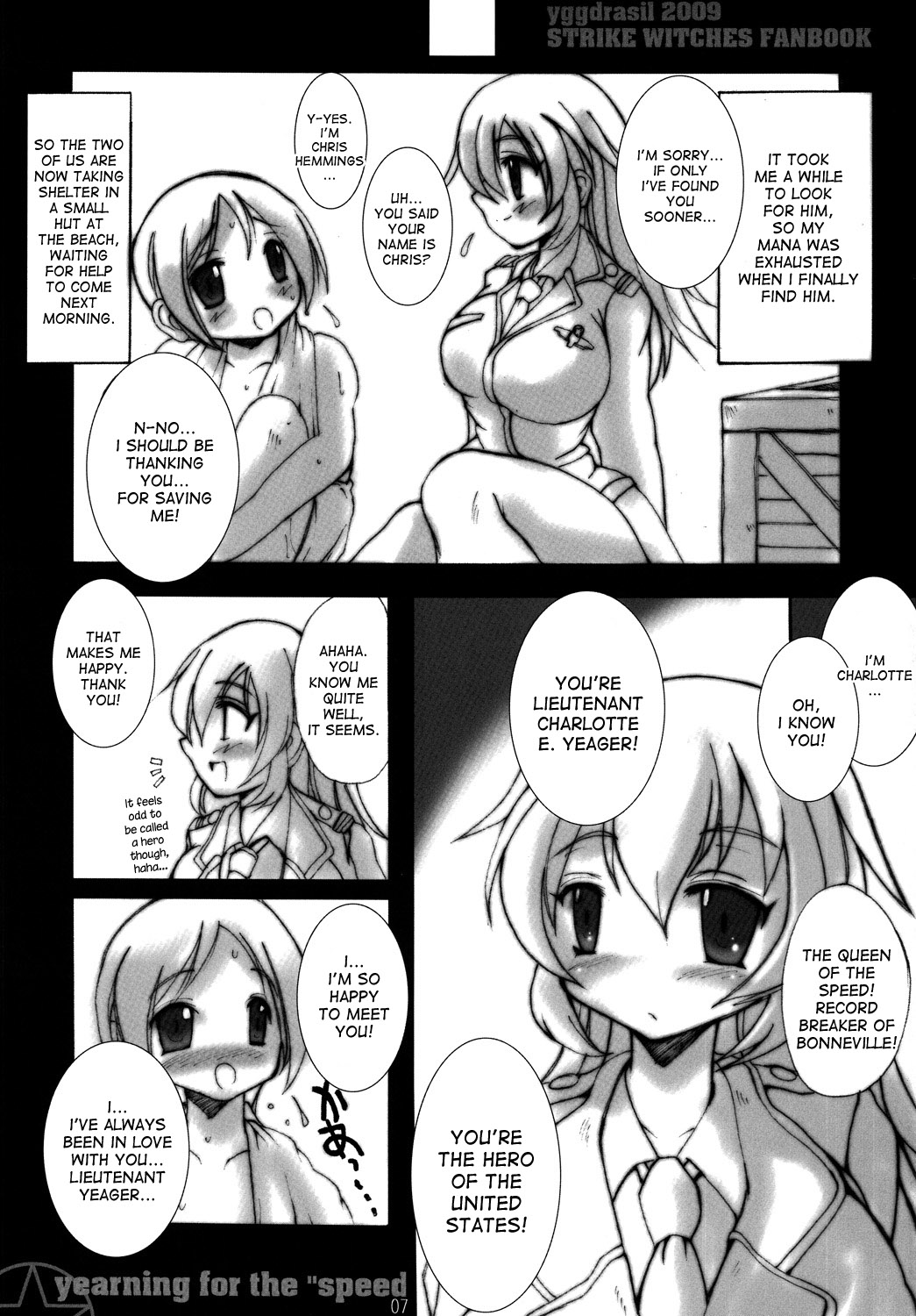 [イグドラシル (雅川佐倉)] yearning for the “speed” (ストライクウィッチーズ) [英訳] [DL版]