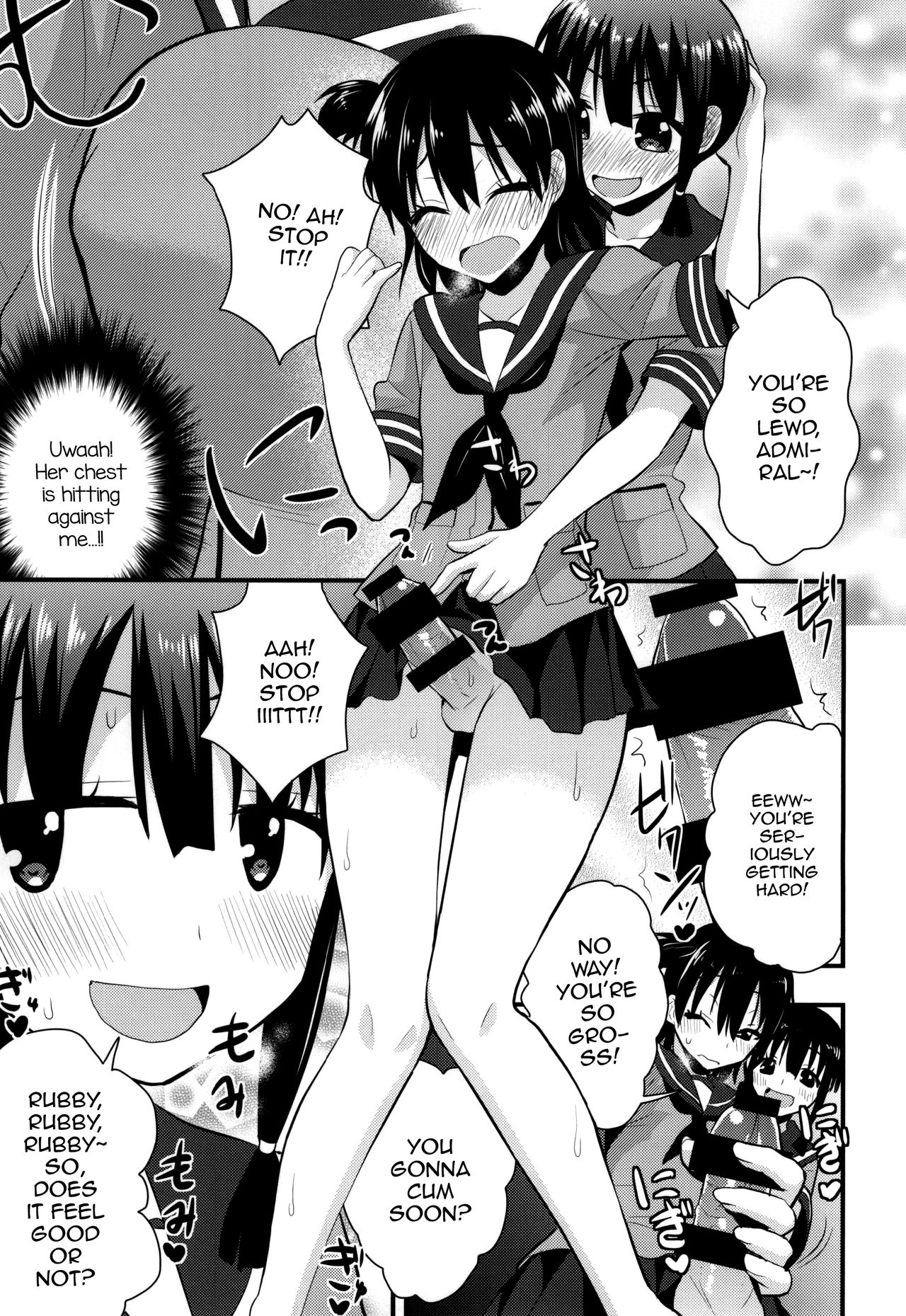(こみトレ24) [Berry!16 (さき千鈴)] 大井北上の足でコキコキ (艦隊これくしょん -艦これ-) [英訳]