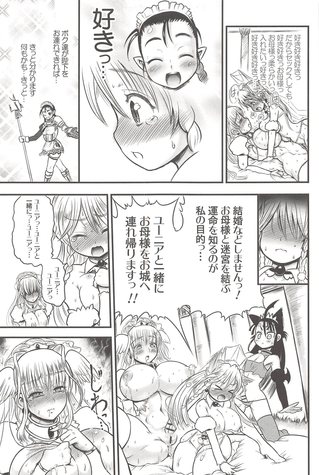 [Rebis] 二人の迷宮王女 ～ふたなり母姉妹の溺愛ハーレム～ + とらのあな特典イラストカード