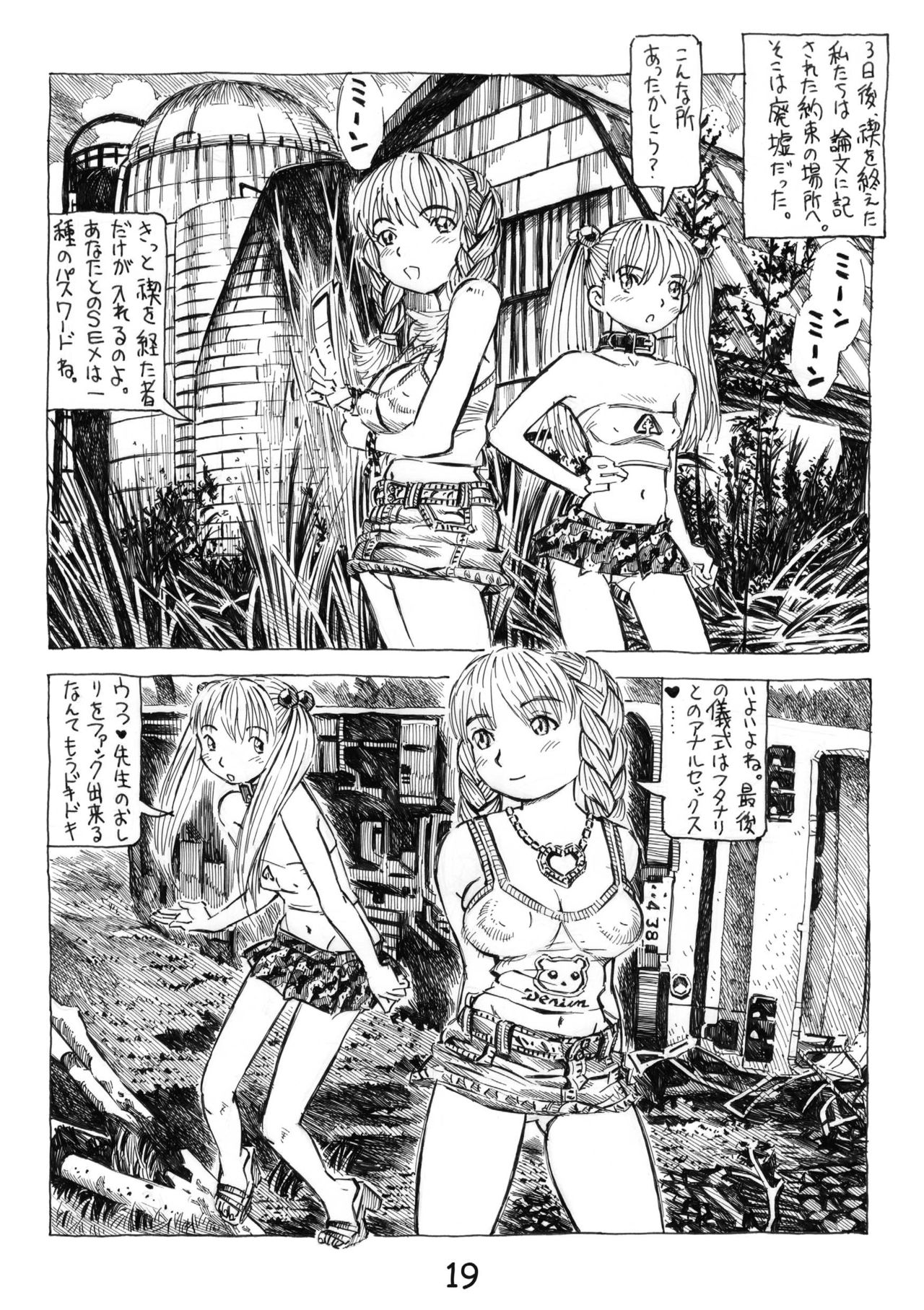 (C74) [あびゅうきょ工房 (亜風紀代)] フタナリ姉妹とネコ人間 6