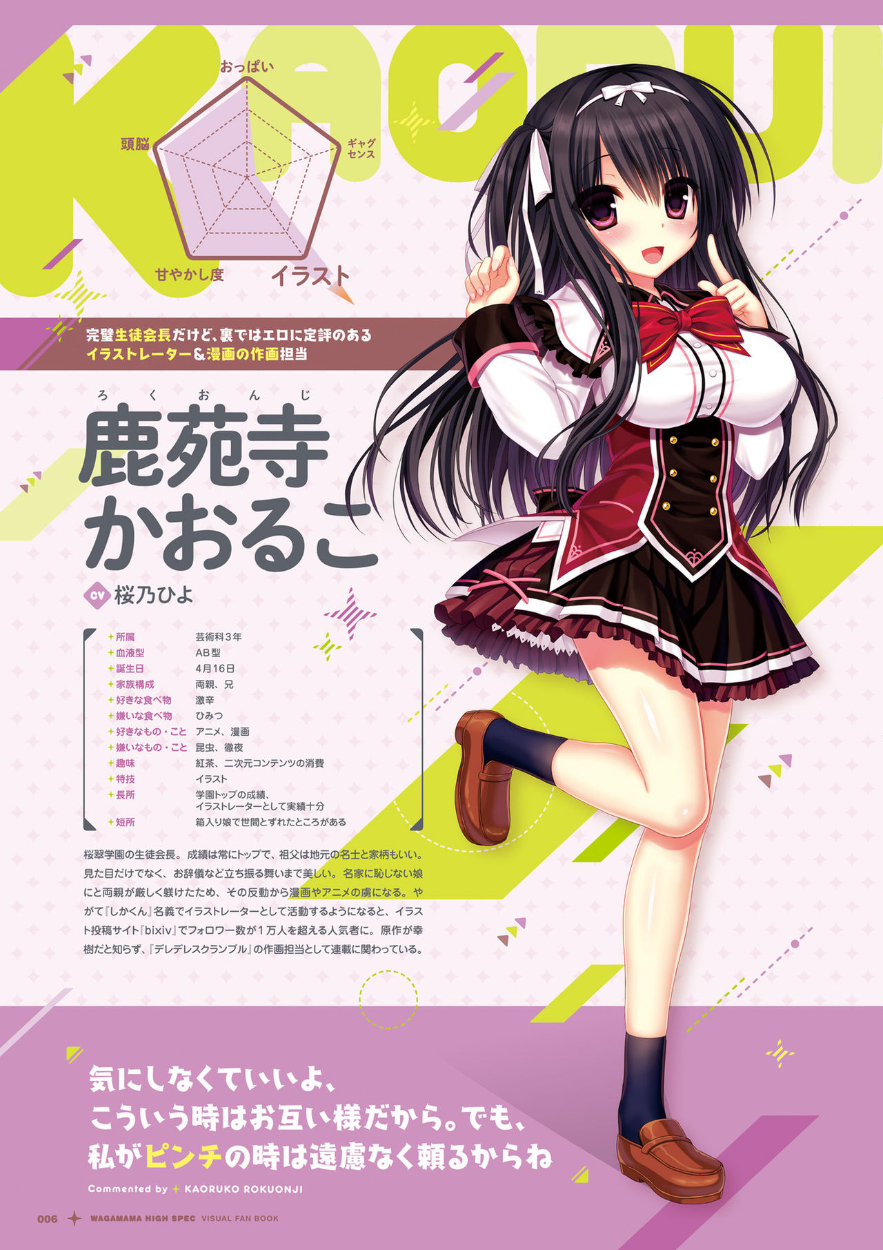 [まどそふと] ワガママハイスペック ビジュアルファンブック