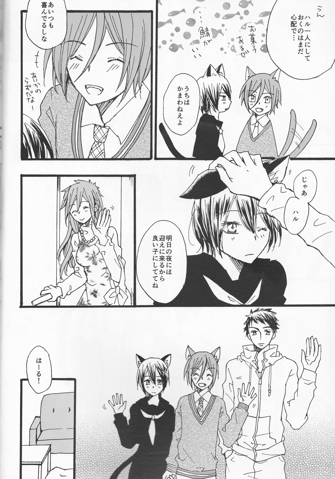 (SUPER25) [STAR FALL (あおの)] にゃんにゃん日和 (Free!)