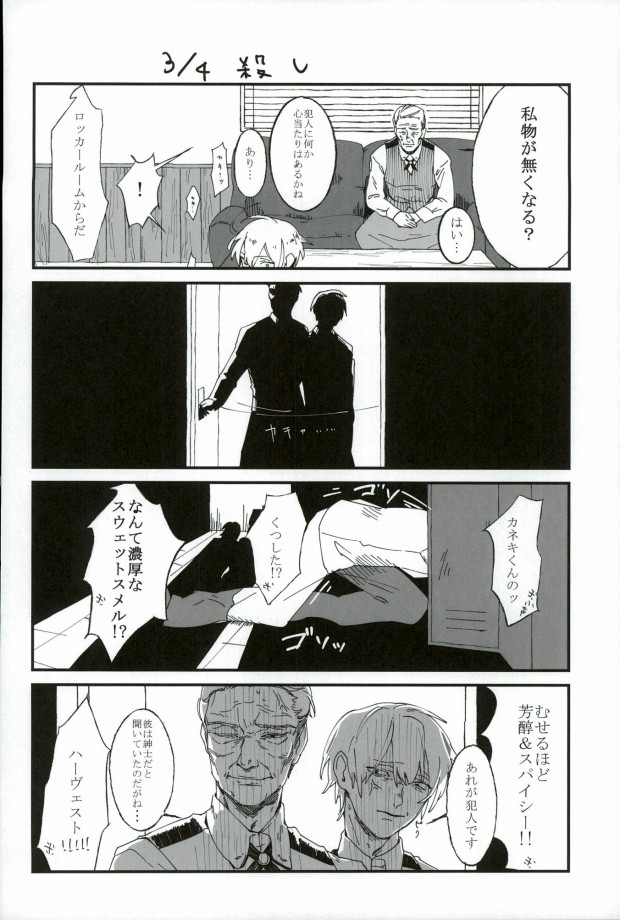 (HARUCC20) [LoveLifeLine (依田)] 研修生月山習 (東京喰種)