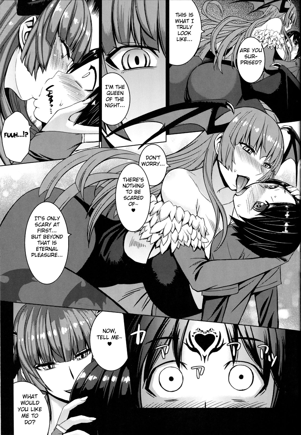 (C89) [爆乳フルネルソン (黒龍眼)] 淫魔ふたたび (ヴァンパイア) [英訳]