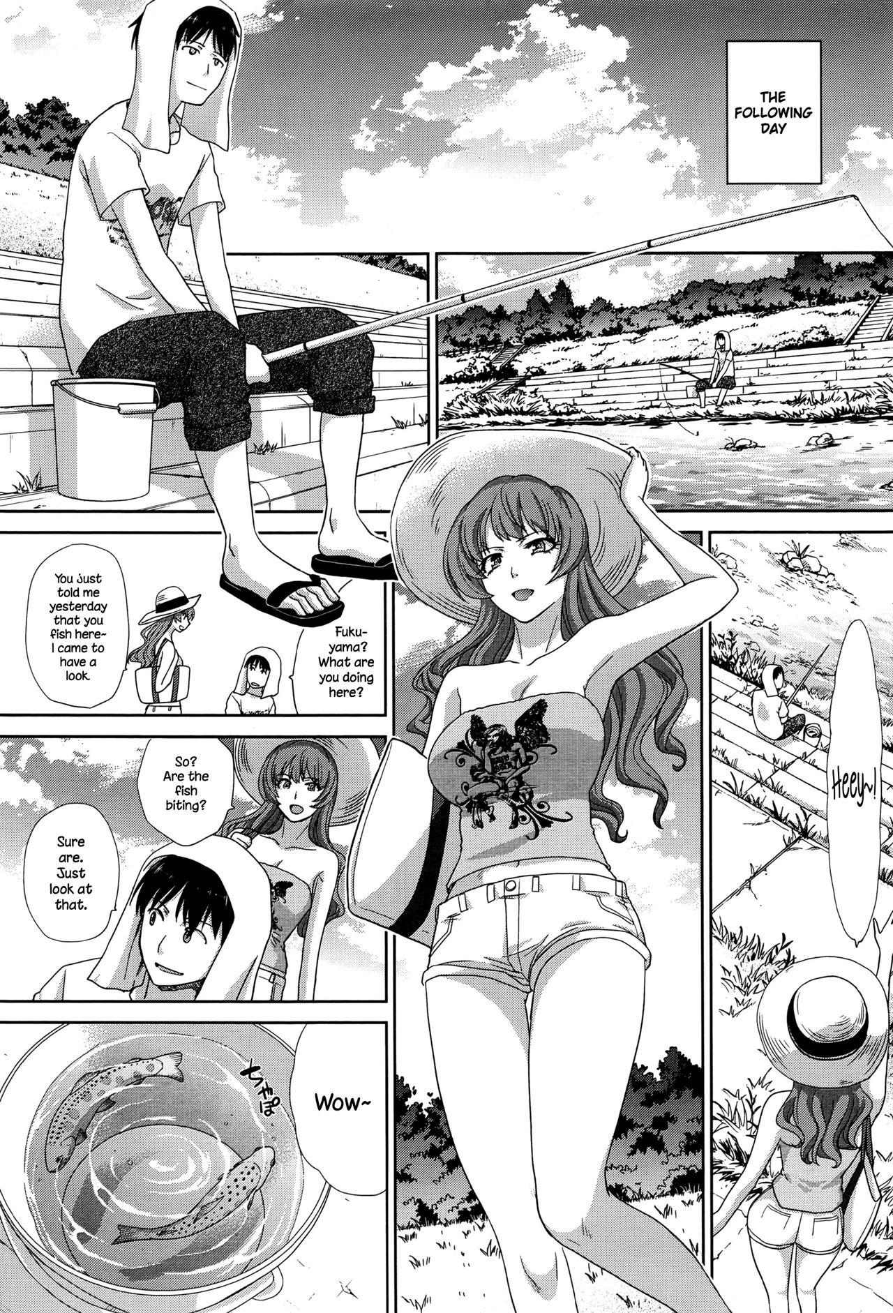 [板場広し] 夏，彼女ができました (COMIC アンスリウム 2016年8月号) [英訳]