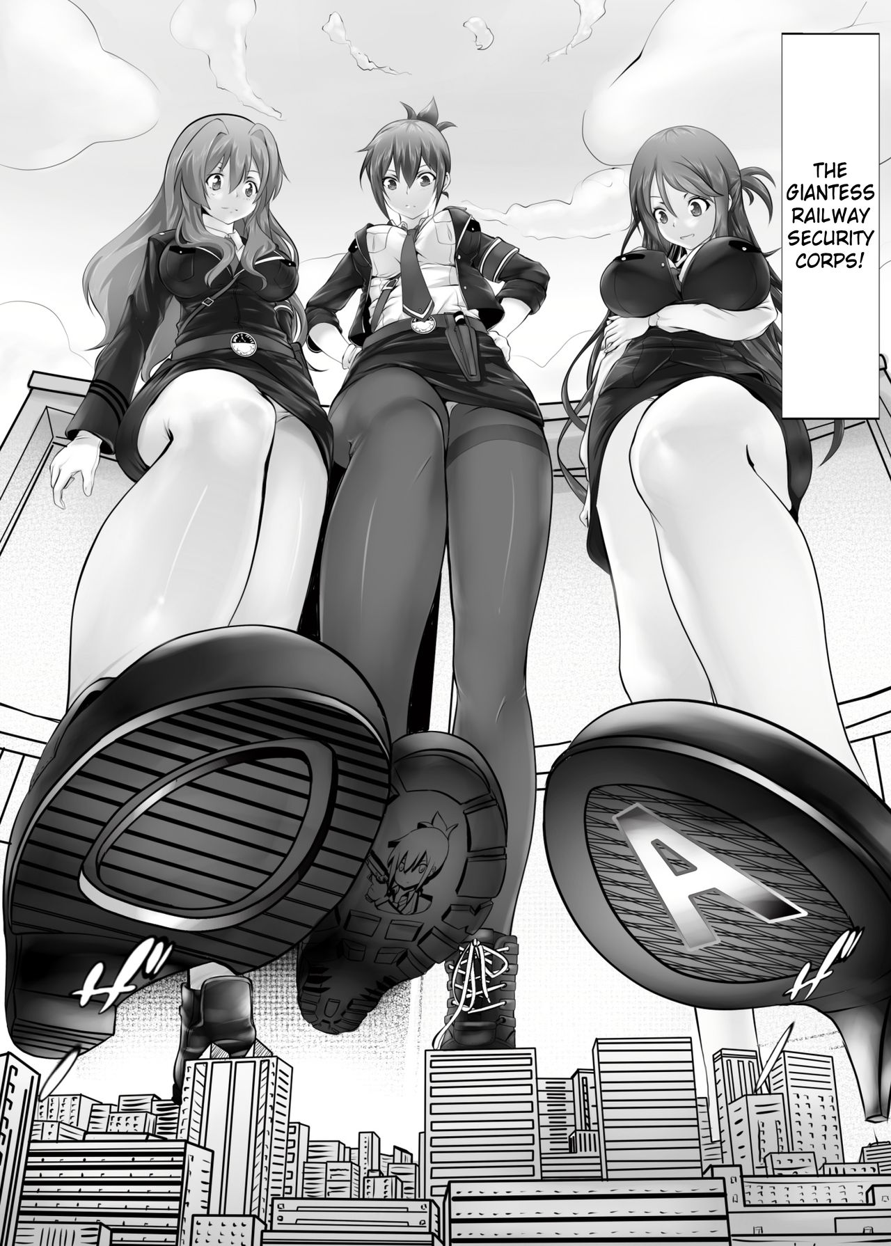 [火山の楊] 巨大娘鉄道公安隊 - Rail Giantess! (RAIL WARS!) [英訳] [DL版]
