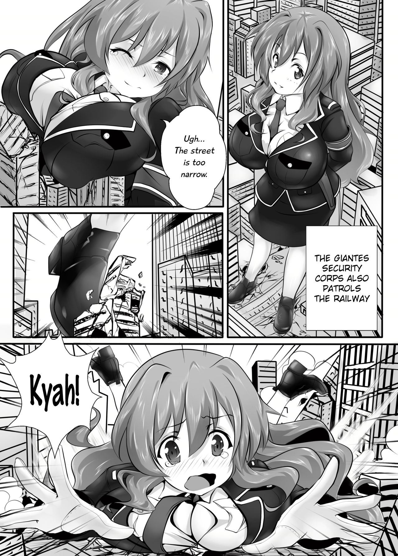 [火山の楊] 巨大娘鉄道公安隊 - Rail Giantess! (RAIL WARS!) [英訳] [DL版]