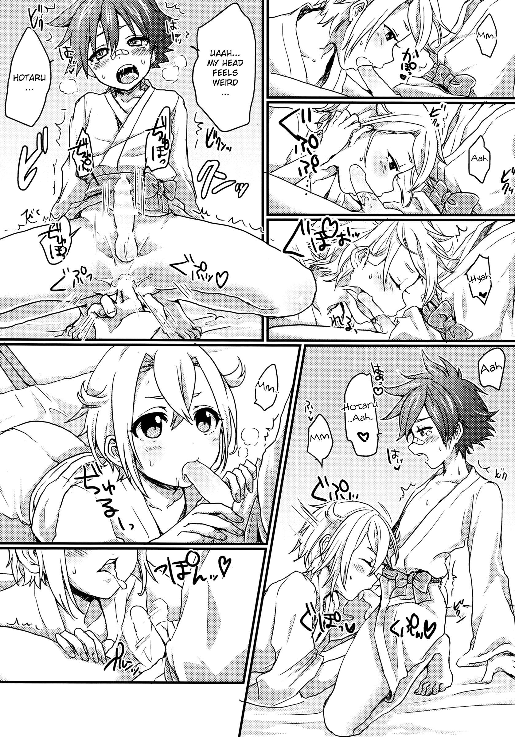 (百刀繚乱 ～君の心を白刃取り～) [こねこ組 (ぽろん)] 蛍愛 (刀剣乱舞) [英訳]