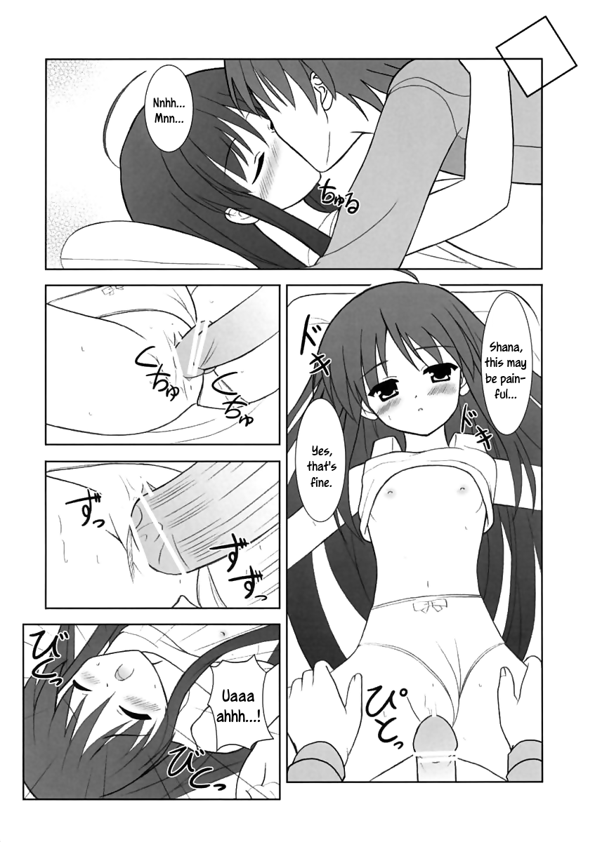 (サンクリ32) [Turning Point (うえひろ)] シャナの朝のたんれん (灼眼のシャナ) [英訳]