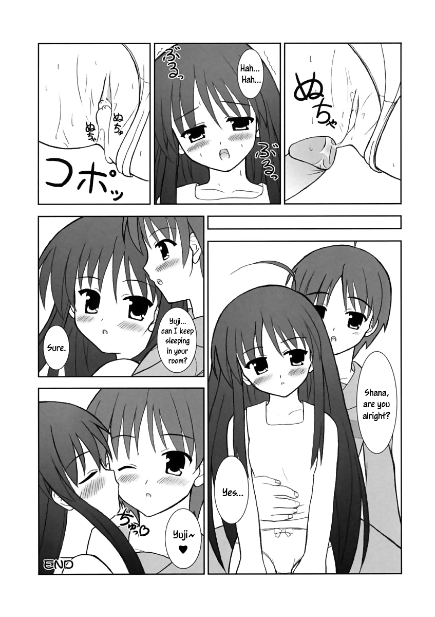 (サンクリ32) [Turning Point (うえひろ)] シャナの朝のたんれん (灼眼のシャナ) [英訳]