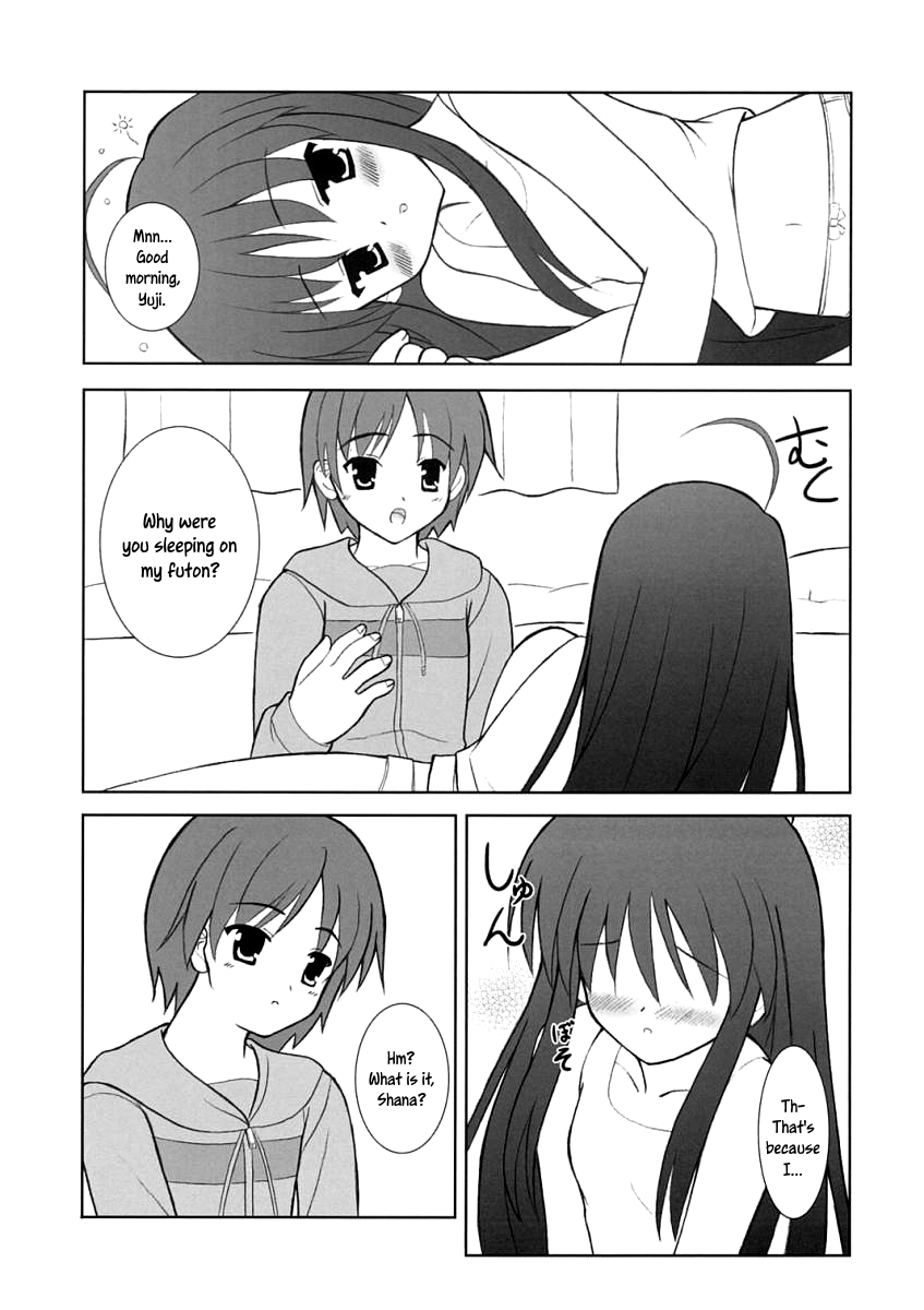 (サンクリ32) [Turning Point (うえひろ)] シャナの朝のたんれん (灼眼のシャナ) [英訳]